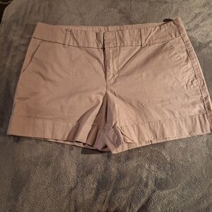 Tommy Hilfiger Womens Size 12 Light Purple Shorts Chino Flat Front